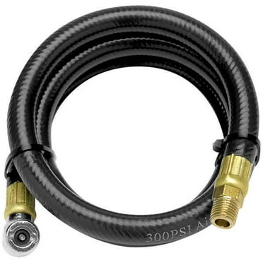 Performance Tool 4 FT Air Hose With Tire Chuck