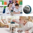 thumbnail image 2 of TiokMc Digital Piggy Bank for Adults and Kids, Transparent 1.8L Coin Counter Jar with LCD, Automatic Counting, Large Money Saving Jar, Birthday & Christmas Gift, 2 of 9