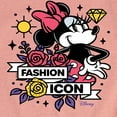 thumbnail image 3 of Disney - Minnie Mouse is a Fashion Icon - Toddler & Youth Girls Short Sleeve Graphic T-Shirt, 3 of 5