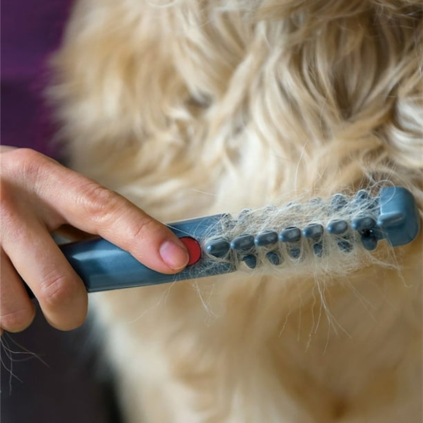 Electric Pet Hair Removal Comb Dog Grooming Comb Cat Hair Trimmer Walmart en linea