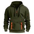 thumbnail image 2 of pstuiky camisas de manga larga para hombre, Sudadera deportiva informal con capucha y mangas largas para hombre salir tops xl, 2 of 6
