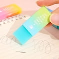 thumbnail image 3 of JUMNUYCUH 3 Pack Erasers, Cute Jelly Colored Rubber Pencil Eraser, Soft Art Erasers for Writing Drawing Teachers, Block Erasers for Artists, Office Supplies, Classroom Must Haves, Random Color, 3 of 8