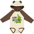 thumbnail image 3 of Inktastic Happy Mardi Gras Big and Little Alligators with Beads Boys or Girls Long Sleeve Baby Bodysuit, 3 of 5
