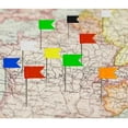thumbnail image 3 of HONITANO 8 Boxes 160Pcs Flag Push Pins for Office Use in Assorted Colors, 3 of 8