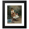 thumbnail image 2 of Raimundo de Madrazo y Garreta 20x24 Black Modern Framed Museum Art Print Titled - Aline with Flowers, 2 of 5
