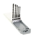 thumbnail image 1 of Twisted Drill Bits, Double Rear Angle Design Triangular Drill Bits YG8 Hard Alloy Rapid Drilling  for Glass for Perforating Ceramics, 1 of 8
