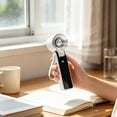 thumbnail image 4 of JZCHUNTOY Handheld Fan, 1 Piece Mini USB Rechargeable Electric Fan, 3 Speed Adjustable Compact Lightweight Cooling Device, Portable Pocket Size Personal Fan for Home Office Travel Outdoor Commute, 4 of 8