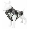 thumbnail image 5 of Pet Life ® 'Black Boxer' Classical Fashion Insulated Plaid Dog Coat, 5 of 11