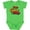Apple Green, variant on Cinco De Mayo with Sombrero Boys or Girls Baby Bodysuit