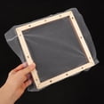 thumbnail image 3 of OULII Paper Making Mould Frame Papermaking Mold Frame Light Yellow 1Pcs DIY Craft Activity, 3 of 8