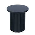 thumbnail image 3 of Jofran Auden 24" Round Mid-Century Modern Fluted Pedestal Base End Table, 3 of 3