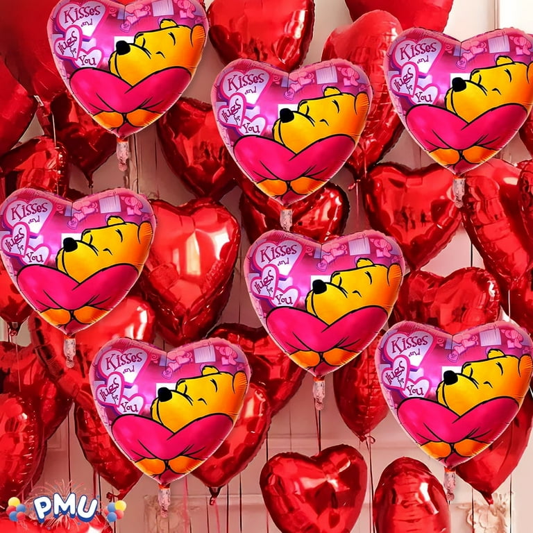 I Love You Hugs & Kises Heart Balloon (18 inch) I Love You Hugs & Kises Heart Balloon (18 inch)