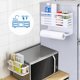 thumbnail image 5 of Estante De Refrigerador Multifuncional Blanco, Estante De Pared Lateral Para Lavadora De Horno Microondas Magnético De Hierro Forjado, Estante Grande Para Refrigerador Kearding HA027024-01, 5 of 7