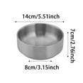 thumbnail image 2 of Elegant Paperclip Holder Dispenser Gold Bowl Desktop Organizer for Supplies and Hairpin Storage, 2 of 3
