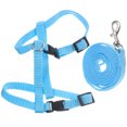 thumbnail image 3 of SHISUYAN 1pc Adjustable Rabbit Walking Leash Cat Walking Harness Nylon Leash Pet Safety Running Jogging Harness, 3 of 9