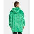 thumbnail image 4 of Dr. Seuss The Grinch Men's and Big Men's Oversized Plush Sleeper Hoodie, One Size Fits Most, 4 of 6