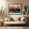 thumbnail image 3 of Game Room - Photography Bar Vintage Retro Industrial Nostalgia Pool Minimalist Black Framed Wall Art Print 5 x 7 inches, 3 of 4