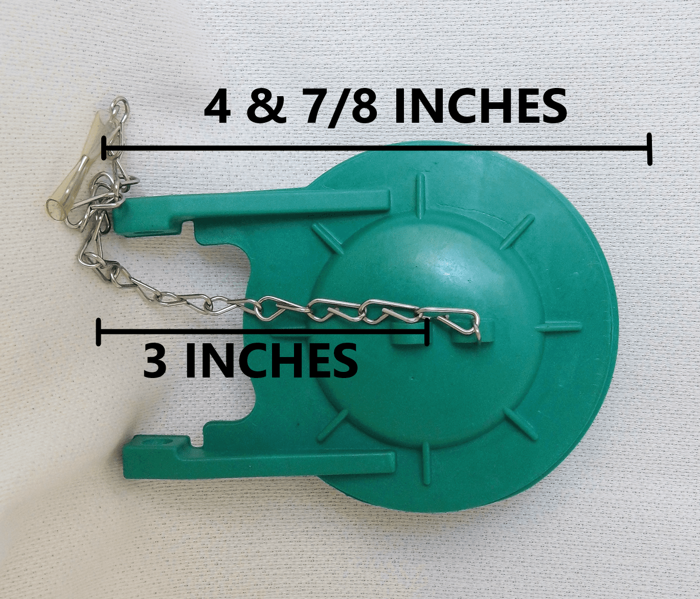 Lowe's AquaSource 3 inch Flapper for 1.28 GPF Toilets by NuFlush, Fit