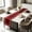 Taille Multicolore B P3, variante sur Qiopertar Chemin de Table en Lin, Chemin Décoratif en Tissu au Design Plat Épuré, Décor de Table à Manger Multicolore pour les Repas Quotidiens et les Rassemblements