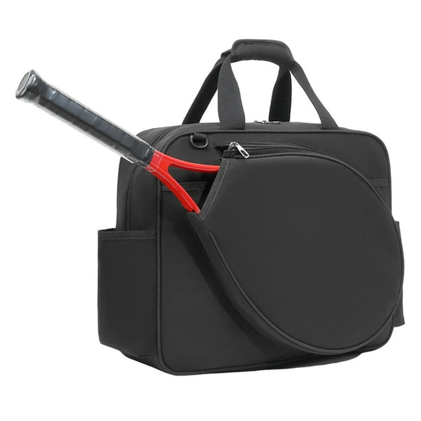 Dij Cadeau Vlieger Tennis Racket Bag Sport Bag Professional Racket Holder Multifunctional Pickleball Racket Storage Tennis Handbag for Outdoor Sport Training Black - Walmart.com Dij Cadeau Vlieger Tennis Racket Bag Sport Bag Professional Racket Holder Multifunctional Pickleball Racket Storage Tennis Handbag for Outdoor Sport Training Black - Walmart.com