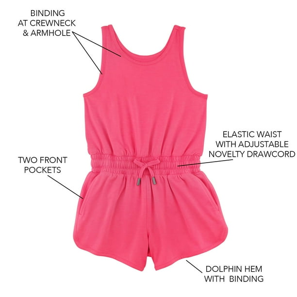 Member's Mark Girls Favorite Soft Romper - Samsclub.com