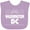 Lavender, variant on Inktastic Washington DC Biking Boys or Girls Baby Bib