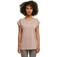 thumbnail image 2 of Build Your Brand Womens Extended Shoulder T-Shirt, 2 of 2