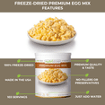 thumbnail image 7 of Nutristore Freeze-Dried Egg Mix No. 10 Can, 7 of 7
