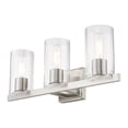 thumbnail image 6 of 18033-91 Livex Lighting Clarion - 3 Light Bath Vanity In Contemporary Style-8.75 Inches Tall and 22.5 Inches Wide-Brushed Nickel Finish, 6 of 12