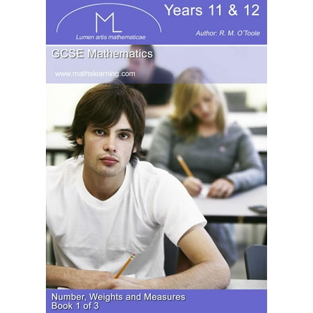 GCSE Maths Book, Number, Weights, and Measures Maths Revision -