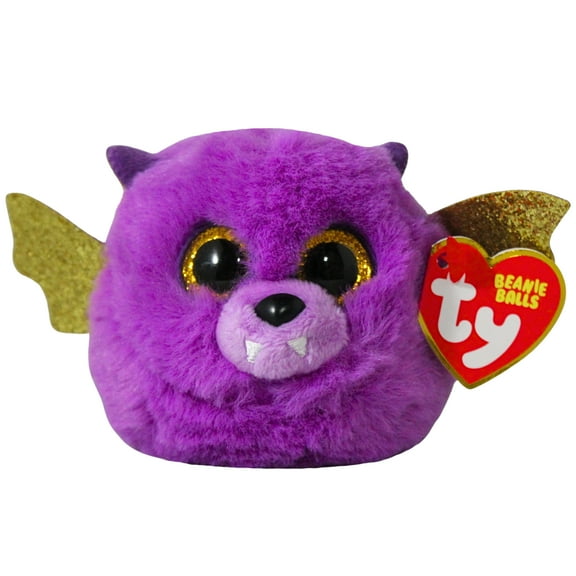 Ty Beanie Balls (Puffies) - Hastie the Bat  - Stuffed Animal