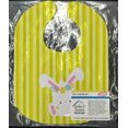 thumbnail image 2 of Carolines Treasures BB7093BIB Easter White Rabbit With Flowers Baby Bib, 2 of 3