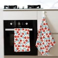 thumbnail image 4 of Sikiie Strawberries Waffle Weave Kitchen Dish Cloth,Super Absorbent Kitchen Dish Towels 16*26 Inches for Dish Rags Washing Dishes, Drying Dishes, 4 of 7