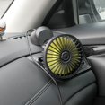 thumbnail image 4 of Universal Large Wind Three Speed Control USB Car Fan USB Car Fan Suction Cup Car Back Single Car Fan 12V 24V, 4 of 10