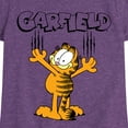 thumbnail image 3 of Garfield - Cat Scratches - Toddler & Youth Girls Short Sleeve Graphic T-Shirt, 3 of 5