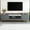 Grey, variant on AESTTY Sleek Design TV Stand with Fluted Glass, Contemporary Entertainment Center for TVs Up to 70", Faux Marble Top TV Console Table with Gold Frame Base, Grey