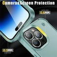 thumbnail image 3 of ELEHOLD for iPhone 11, Rugged Shockproof Hard PC Case,With Built-in Foldable Invisible Kickstand Heavy Duty Case Cover, green, 3 of 7