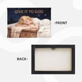 thumbnail image 3 of Inspirational Sleep Quote Wall Art Canvas - Give it to God and Go to Sleep, Positive Christian Decor for Bedroom Home Office, Ready to Hang, 3 of 8