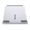 thumbnail image 1 of Tignapoo Support Ultra-Mince en Aluminium Argenté pour Ordinateur Portable avec Hauteur Réglable pour Appareils de 11 Pouces-15.6 Pouces, Design Pliable et Portable, Flux d'Air Amélioré et Fonctionnalités Antidérapantes, 1 of 6