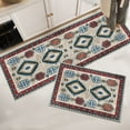 thumbnail image 5 of TaTaai 4Pcs Southwestern Kitchen Mat Cushioned Anti Fatigue Mats for Kitchen Floor,Washable Non Slip Comfort Standing Mat Vintage Rugs Rustic Kitchen Rug Runner for Sink,Laundry, 5 of 5