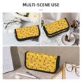 thumbnail image 5 of Haiem Honeycombs Printed Large Pencil Case, Big Capacity Pencil Pouch Stationery Pen Bag, Storage High Capacity Bag Pouch Holder Box Organizer, Marker Pen Case, 5 of 6