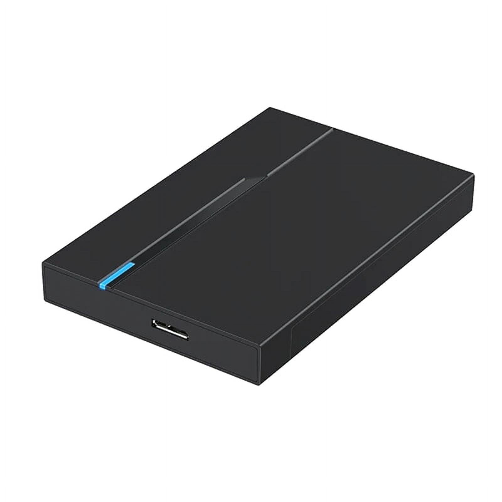 2.5Inch External Hard Drive Enclosure USB 3.0 Hard Disk Case 6TB Supports 7mm 9.5mm SATA SSD HDD for Laptop PC