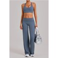 thumbnail image 2 of SKQIT Womens Workout Sets 2 Piece Yoga Outfits Racerback Tank Top High Waist Flare Leggings Gym Sets, 2 of 7