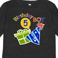 thumbnail image 4 of Inktastic Birthday Boy 5th Birthday Boys Long Sleeve Toddler T-Shirt, 4 of 5