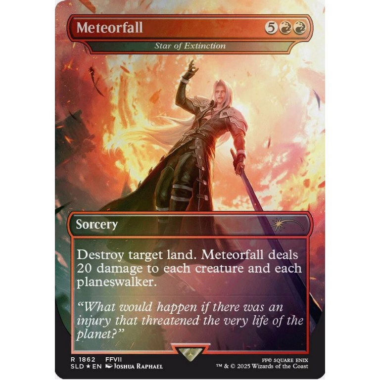 MTG SECRET LAIR X FINAL FANTASY シヴァ FOIL Secret Lair x FINAL FANTASY: Game Over EN Foil Edition