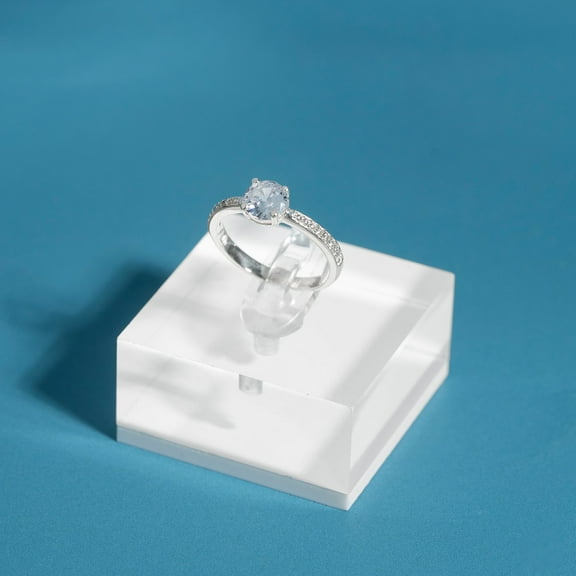 Serenity Ring Engagement Ring, Moissanite Engagement, Proposal Ring for Her, Women Ring, LavaJewelry 4