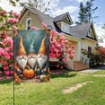 thumbnail image 6 of Autumn Gnome Garden Flag 12x18 Inch Double Sided Fall Harvest Gnomes With Pumpkins Yard Flag Outdoor Seasonal Farmhouse Decor Patio Lawn Thanksgiving Halloween Decorations, 6 of 8