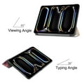 thumbnail image 2 of Allytechgroup iPad Pro 13 M4 2024 Case, Slim Flip Smart Cover Auto Sleep Wake Multi Angle Veiwing Stand Shockproof Case for Apple iPad Pro 13 inch 2024, Galaxy, 2 of 7