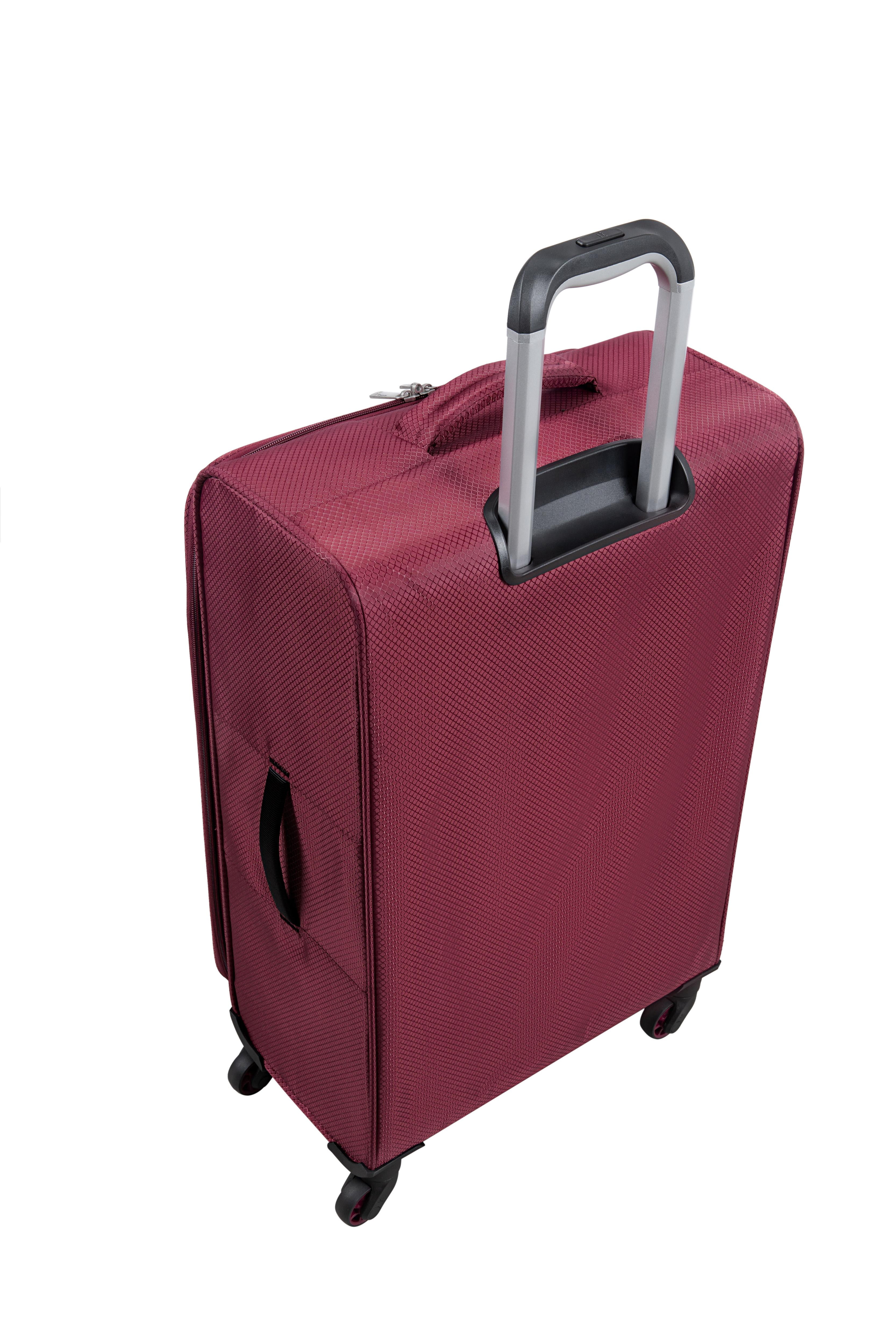 it luggage Striving 22" Softside Carry-On 8 Wheel Spinner, Tibetan Red