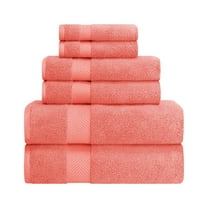 Impressions Rosaline Zero-Twist Cotton 6-piece Towel Set